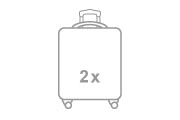 2-Rollen-Koffer